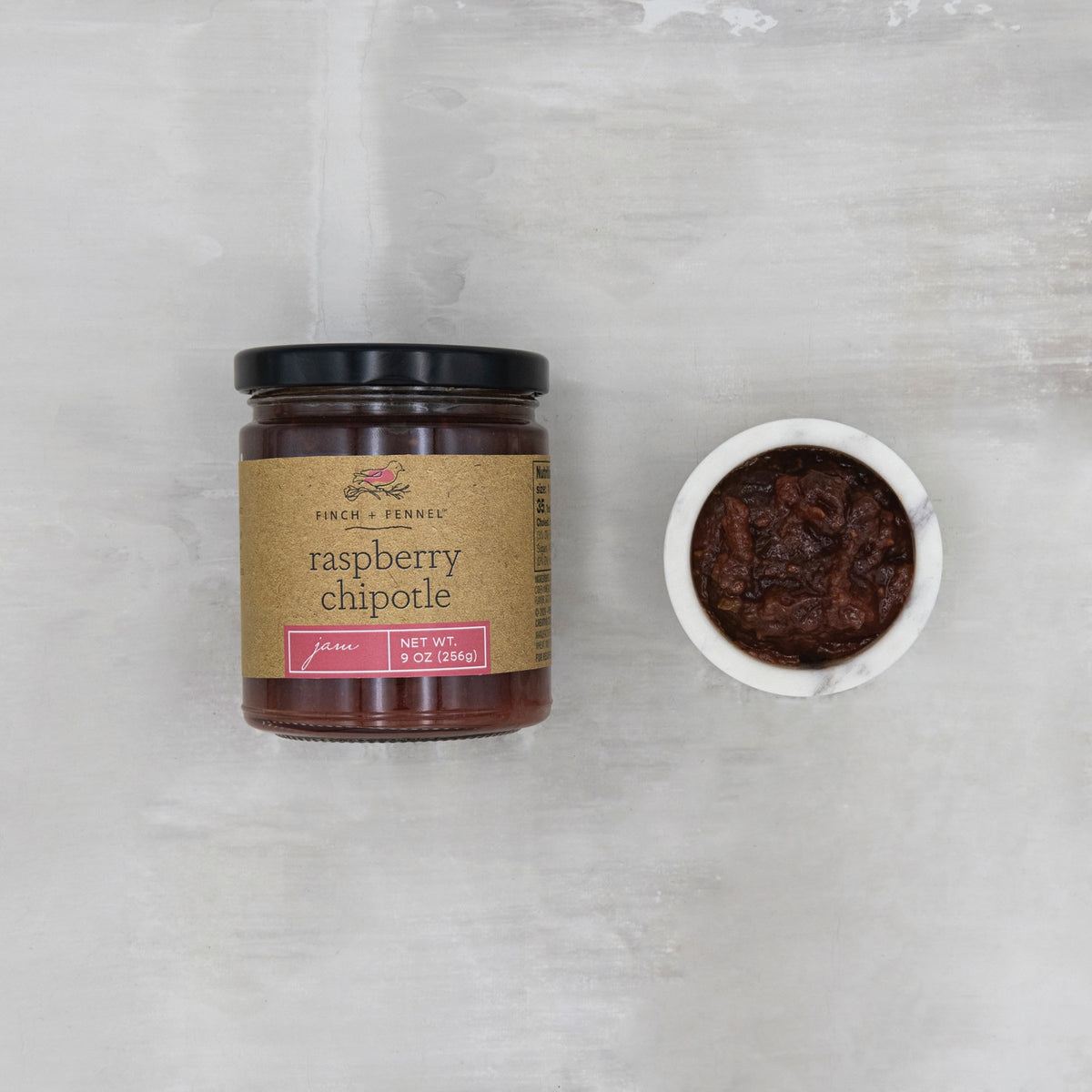 Finch + Fennel - Raspberry Chipotle Jam