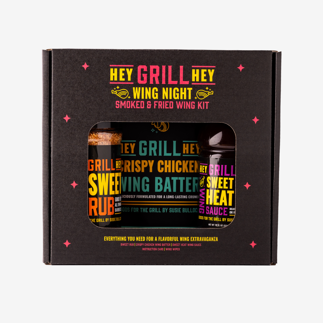 Hey Grill Hey - Wing Night: Smoked & Fried Wing Kit