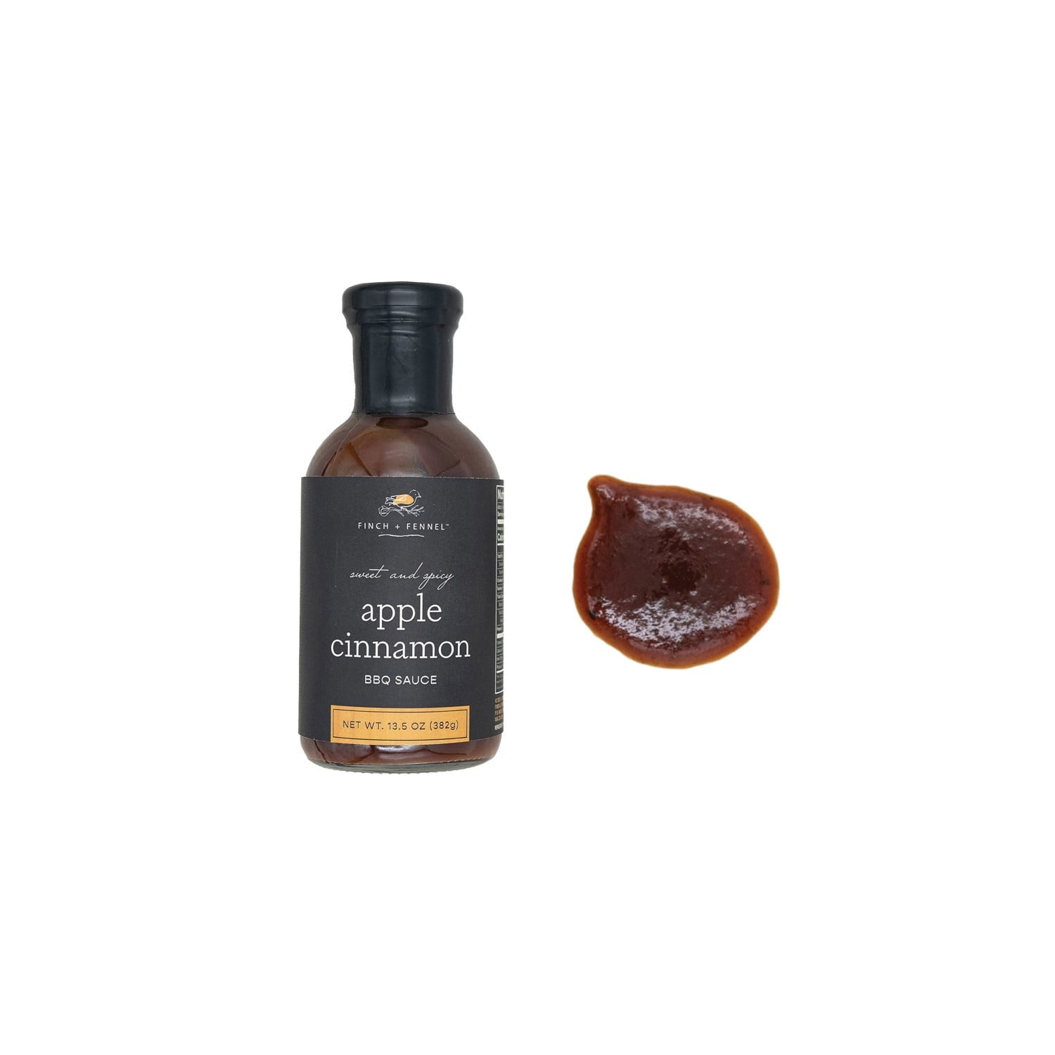 Finch + Fennel - Sweet + Spicy Apple Cinnamon BBQ Sauce