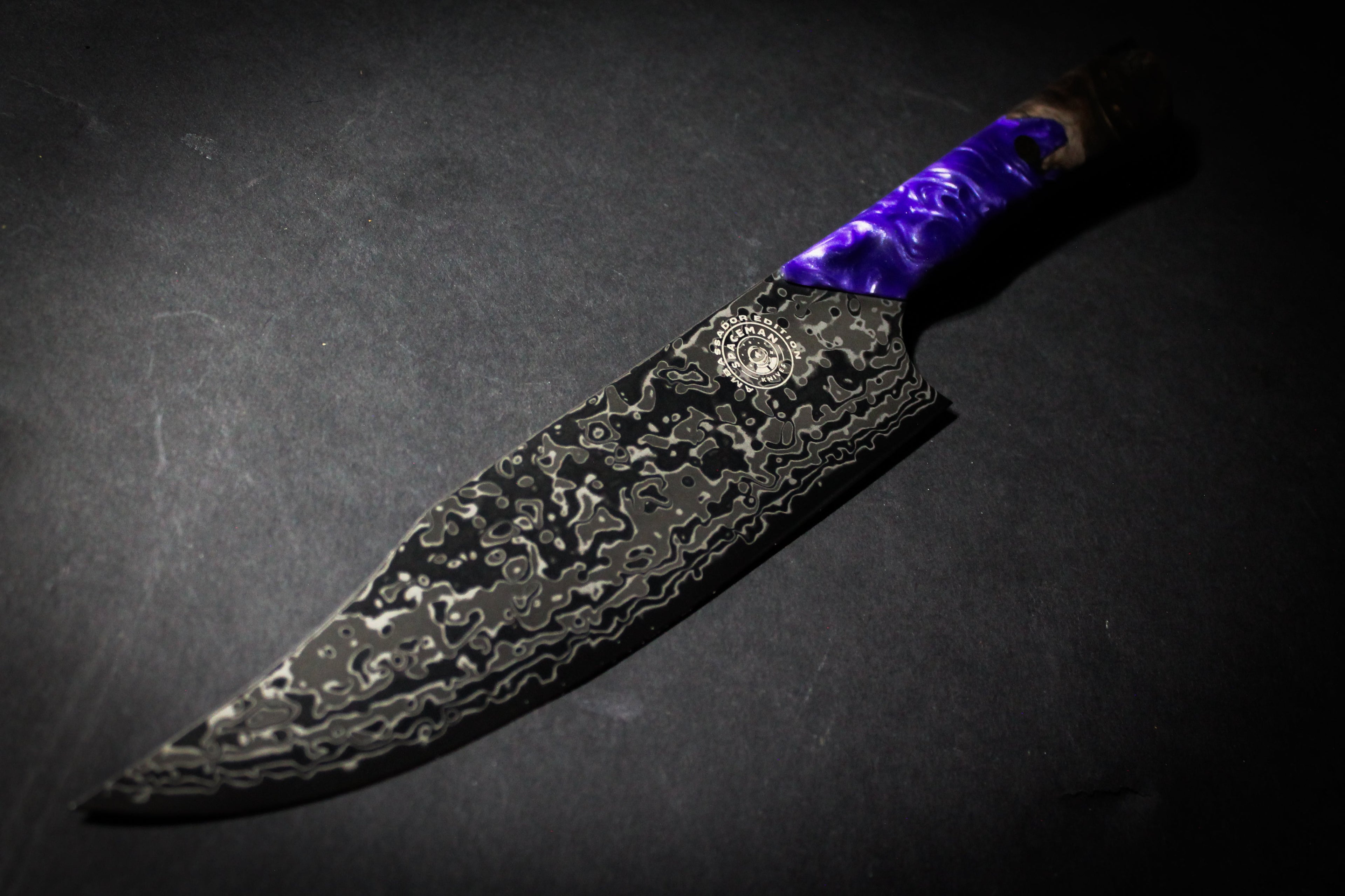 Spaceman Knives - Gravity Chef Knife (Purple)