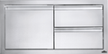 Napoleon - 36" x 16" Single Door & Double Drawer Combo