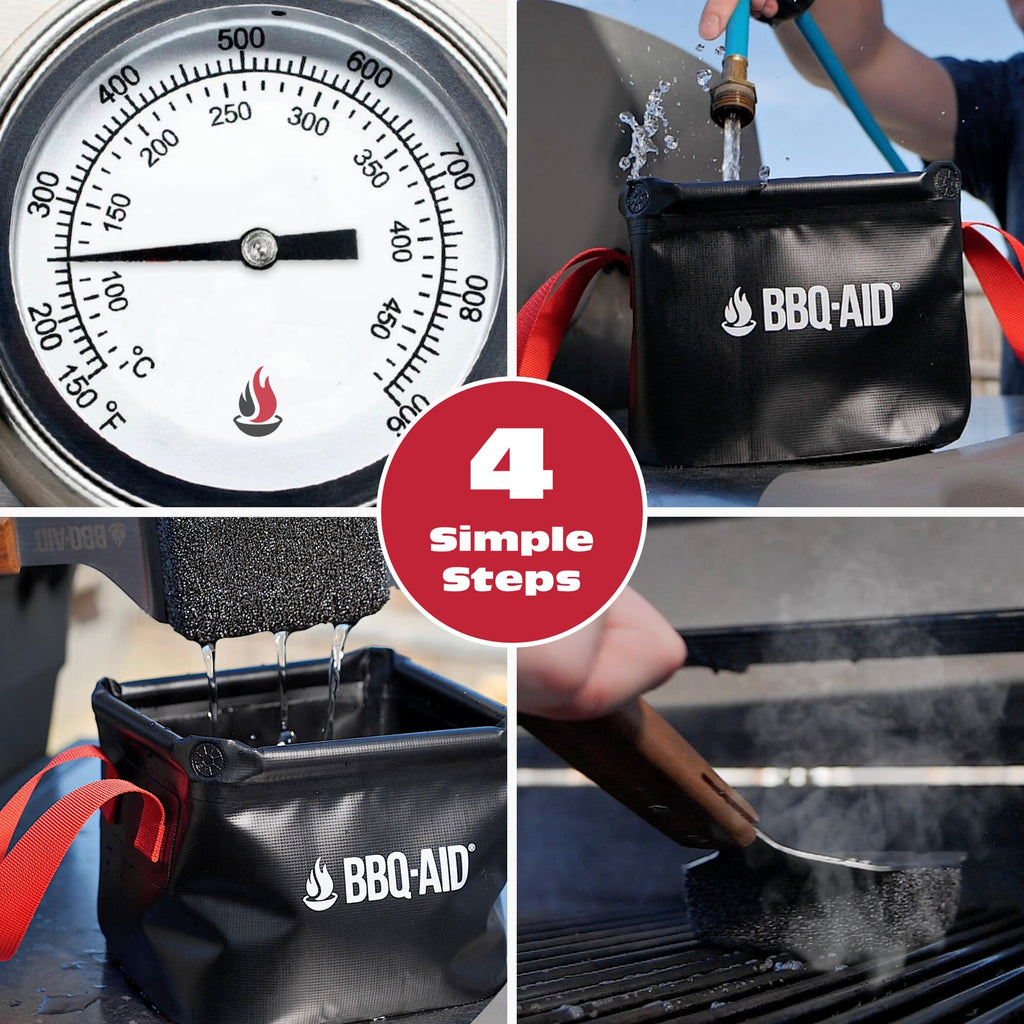 BBQ Aid - Bristle Free Brush & Scraper