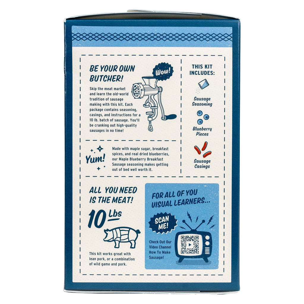 PS Seasoning - Maple Blueberry Breakfast Sausage Kit