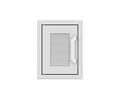 Hestan - 16" Outdoor Paper Towel Dispenser