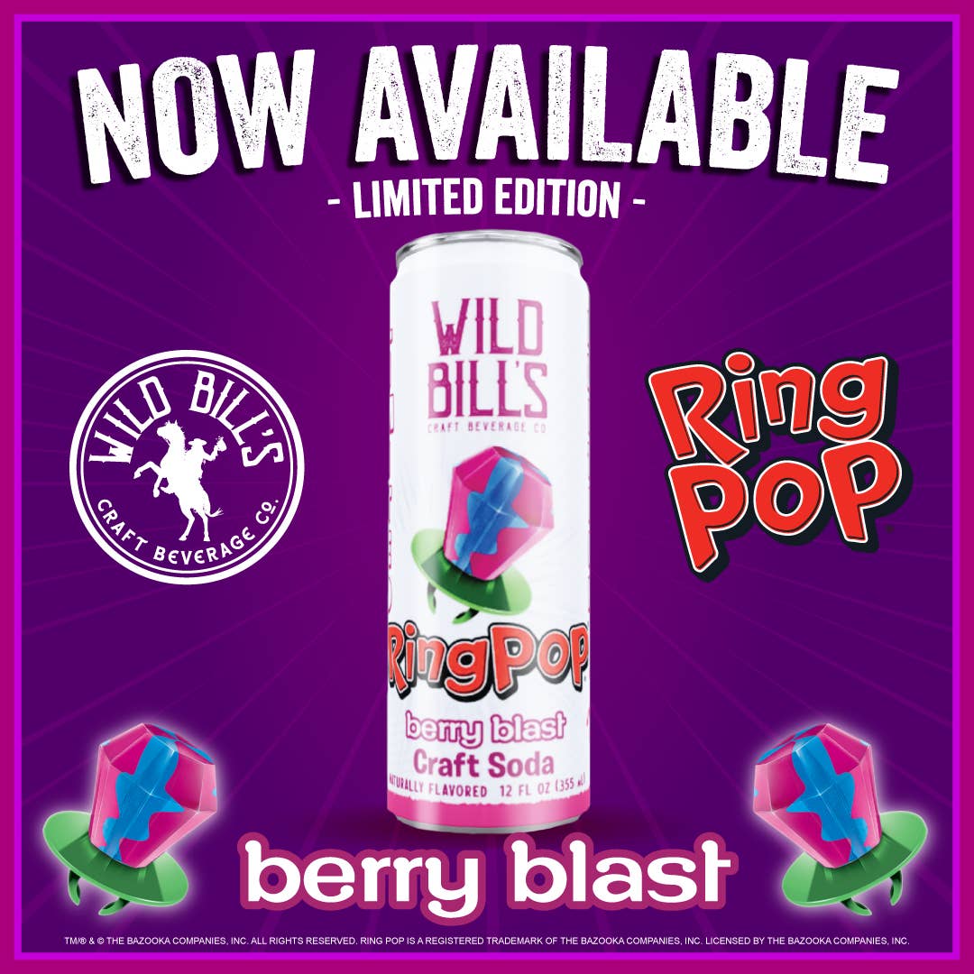 Wild Bill's Craft Beverage - Berry Blast Ring Pop