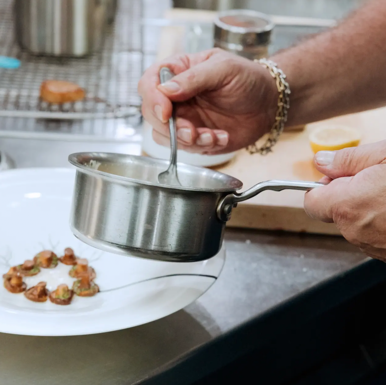 Made In - Stainless Steel Italian Butter Warmer Pan