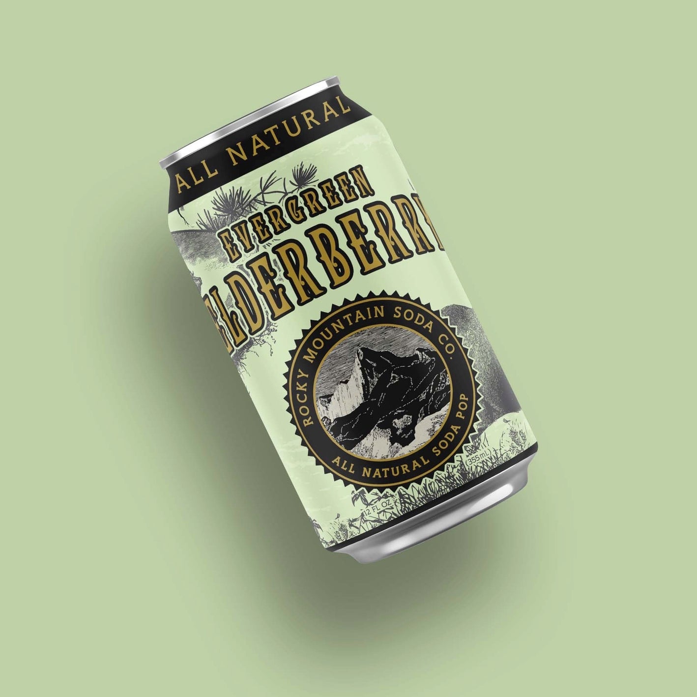 Rocky Mountain Soda - Evergreen Elderberry