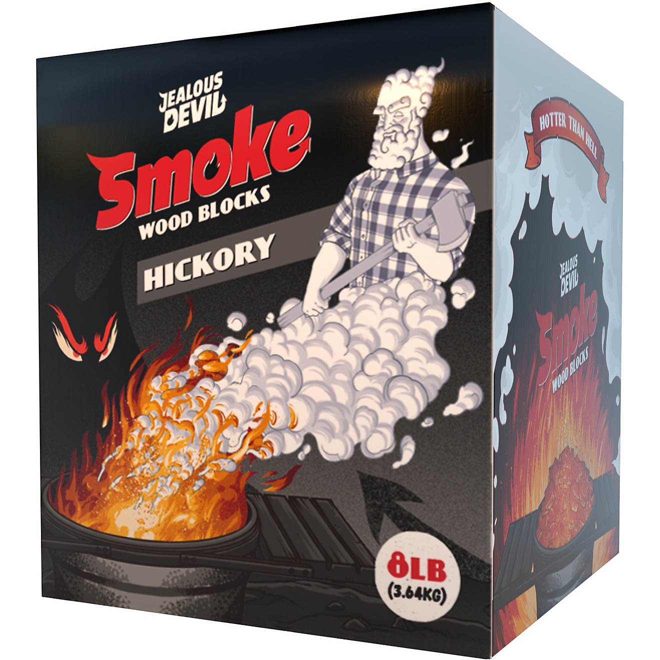 Jealous Devil - Smoke Wood Blocks Hickory
