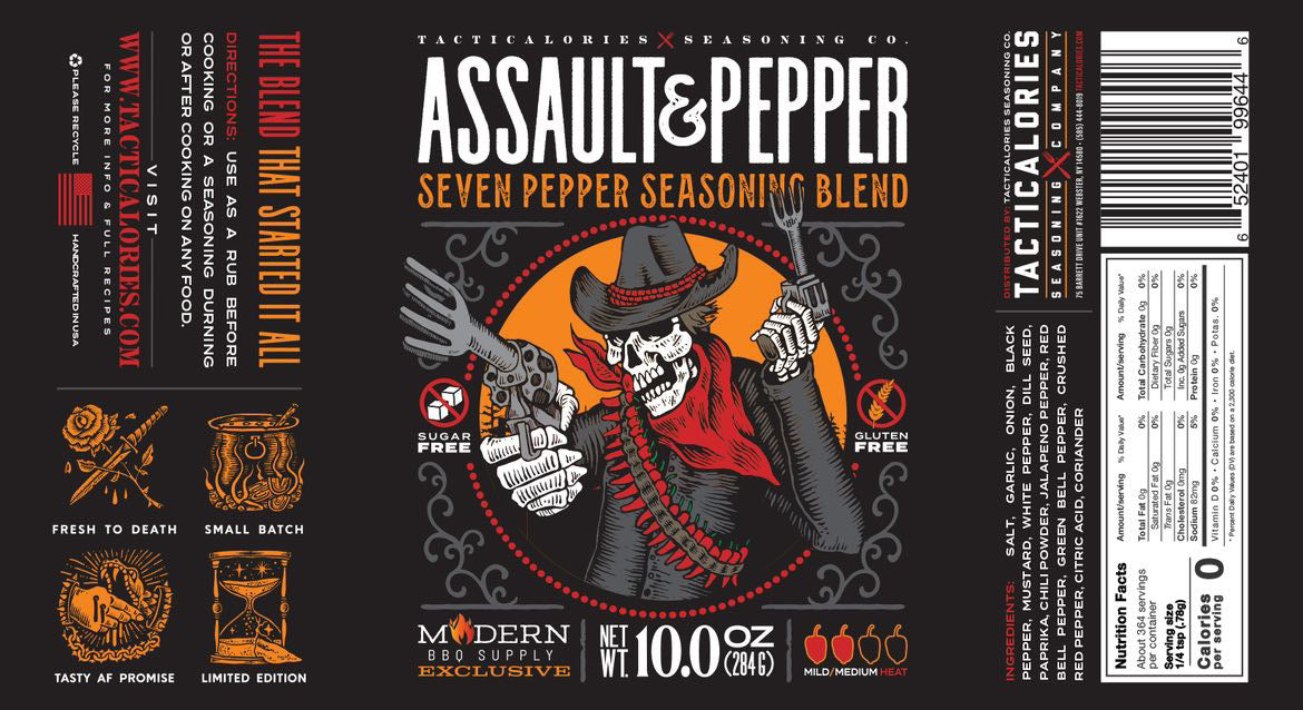 Tacticalories - Assault & Pepper x MBS Exclusive