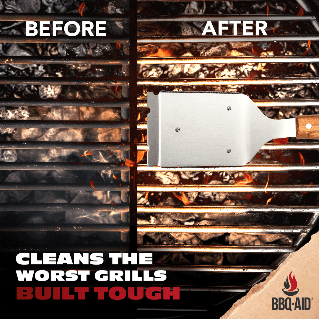 BBQ Aid - Bristle Free Brush & Scraper
