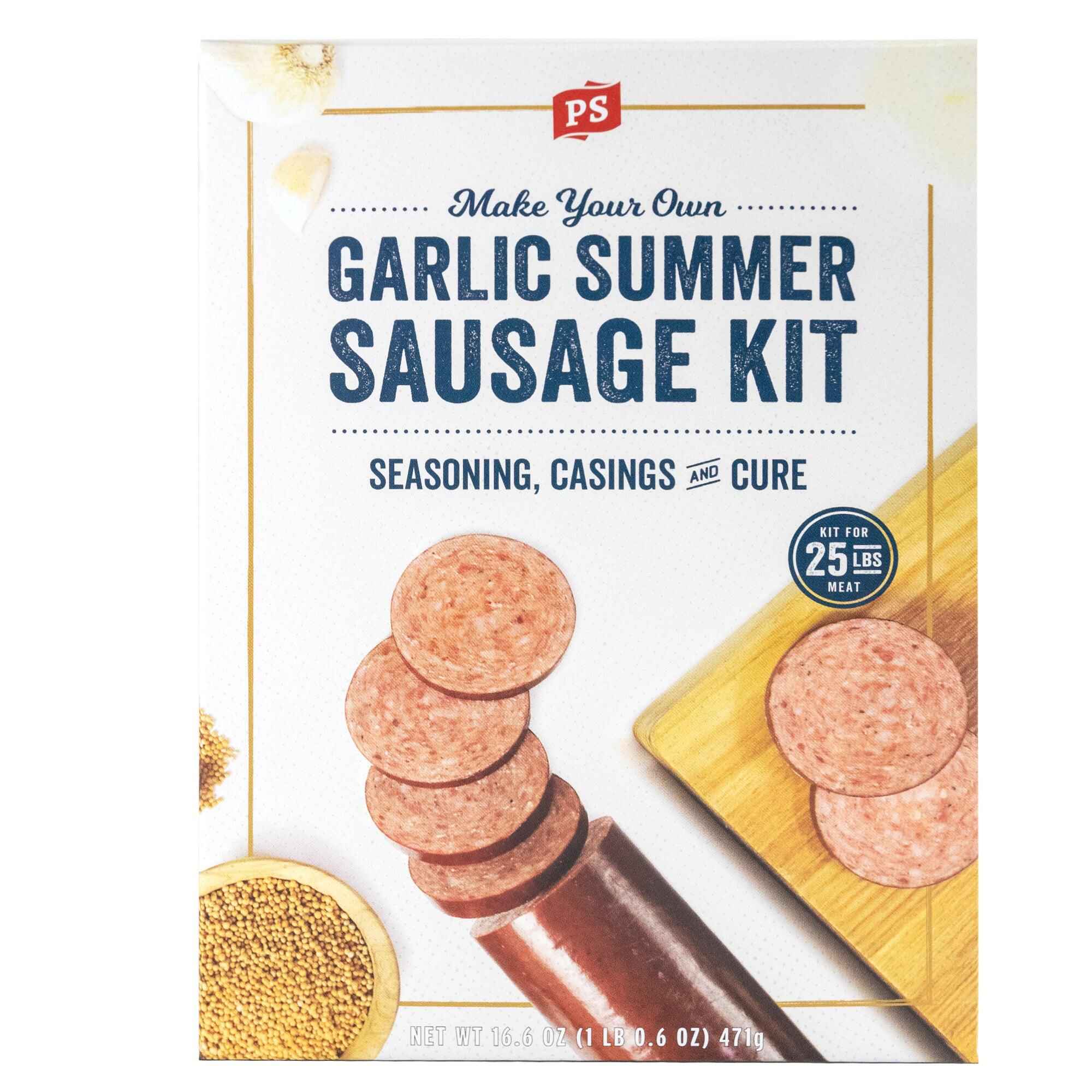 PS Seasoning - Garlic Summer Sausage Kit