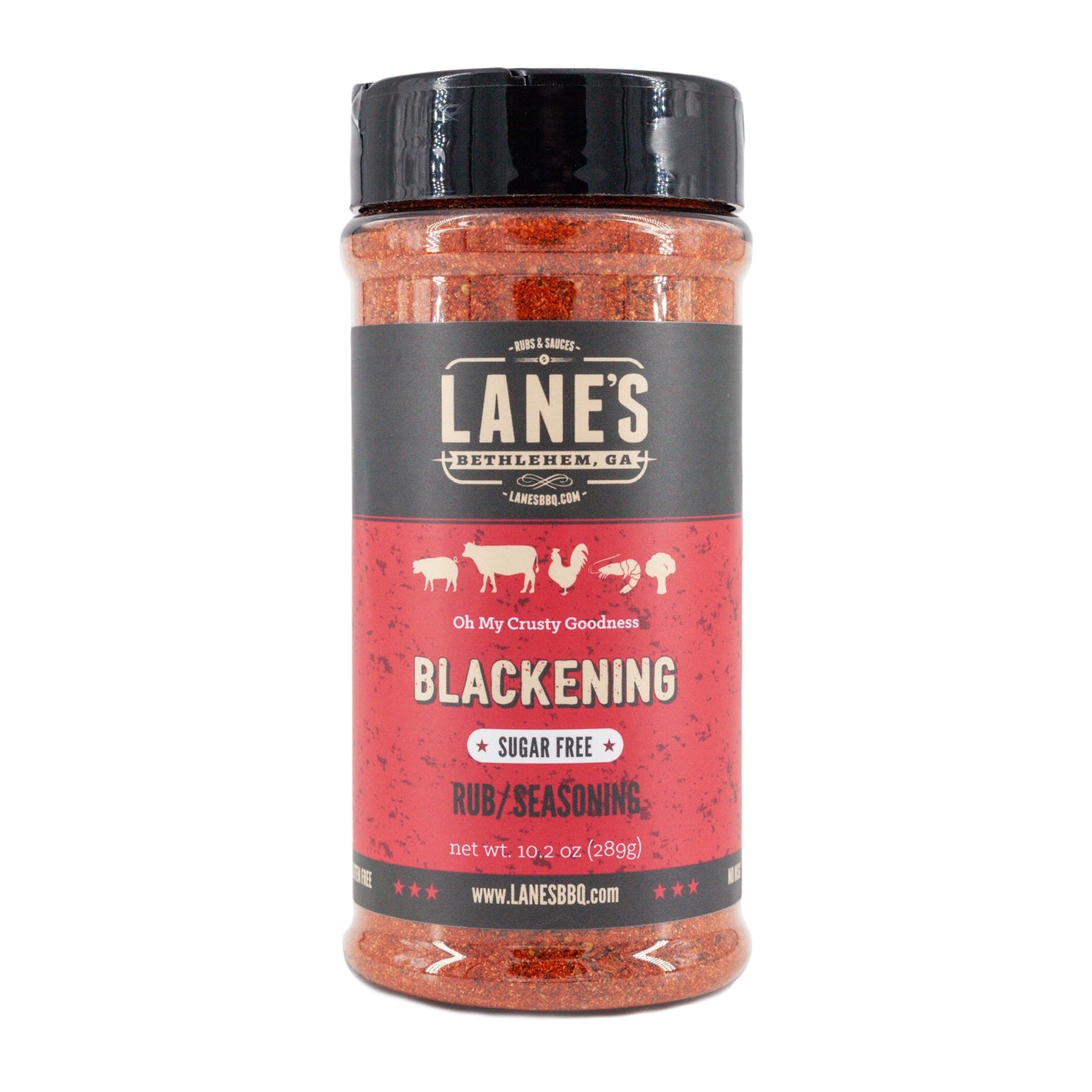 Lane's BBQ - Blackening Rub | Cajun Seasoning