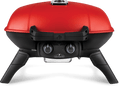 Napoleon - TravelQ 285 w/ Griddle - Red w/ Scissor Cart