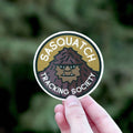 Squatchy - Sasquatch Tracking Society Waterproof Vinyl Sticker