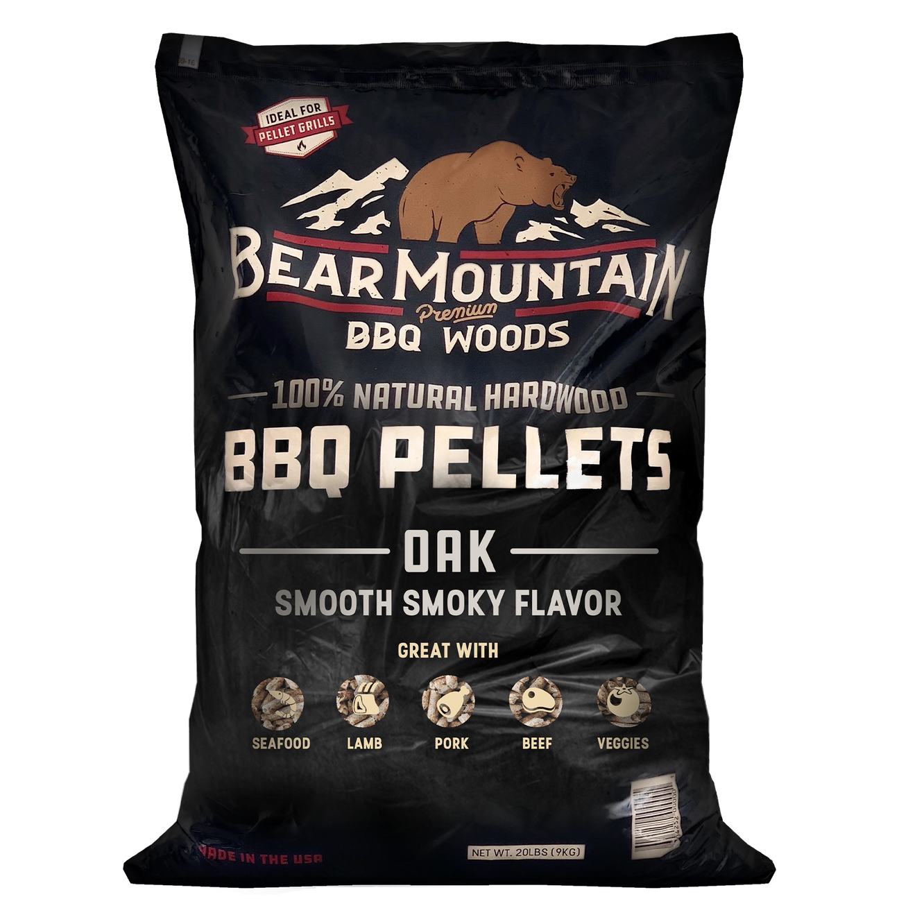 Bear Mountain - Oak BBQ Pellets