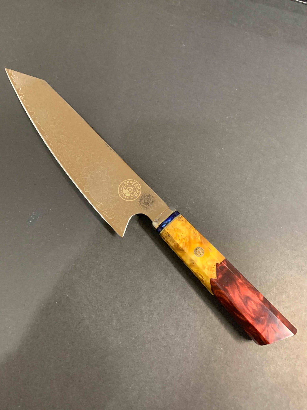 Spaceman Knives - Nebula Kiritsuke 8" Mars Red Knife