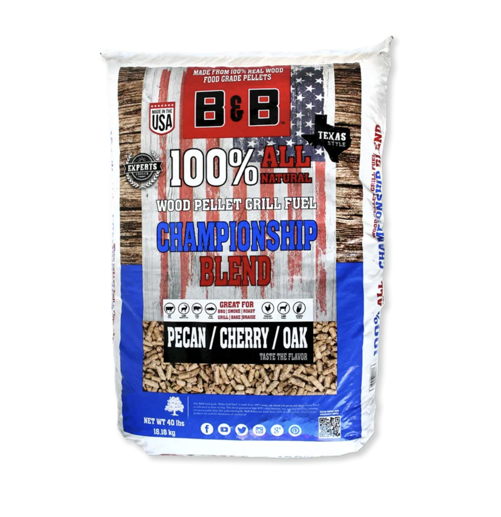 B&B Charcoal - Championship Blend Wood Pellets