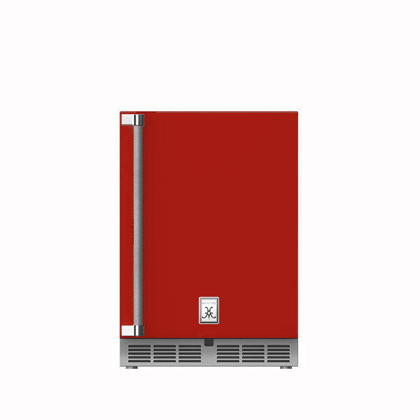 Hestan - 24" Outdoor Undercounter Solid Door Refrigerator