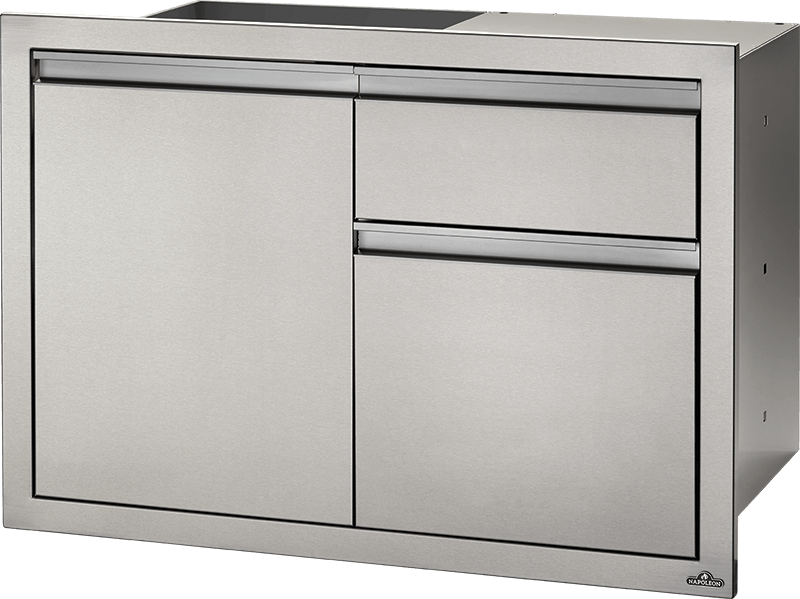 Napoleon - 36" x 24" Single Door & Standard Drawer