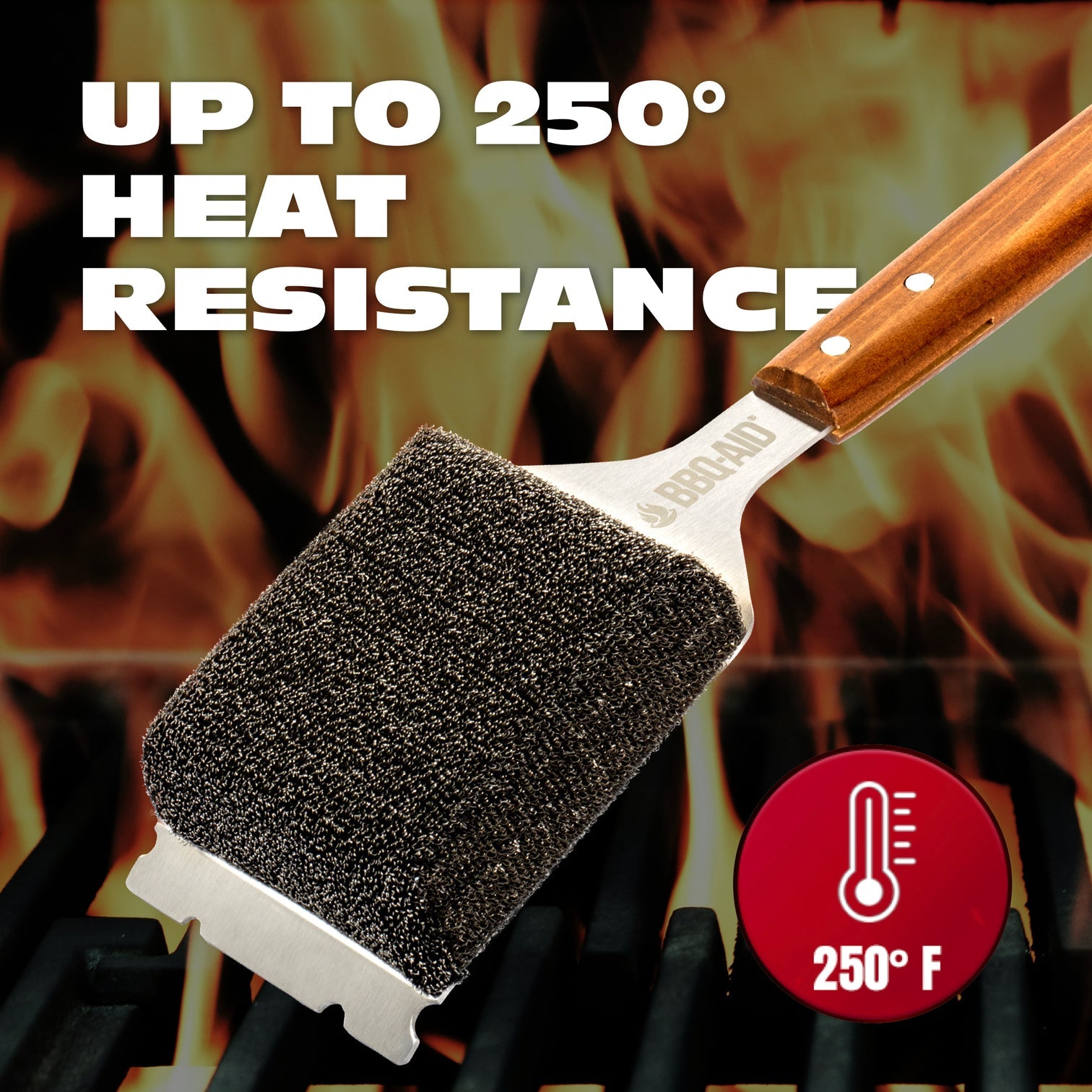 BBQ Aid - Bristle Free Brush & Scraper