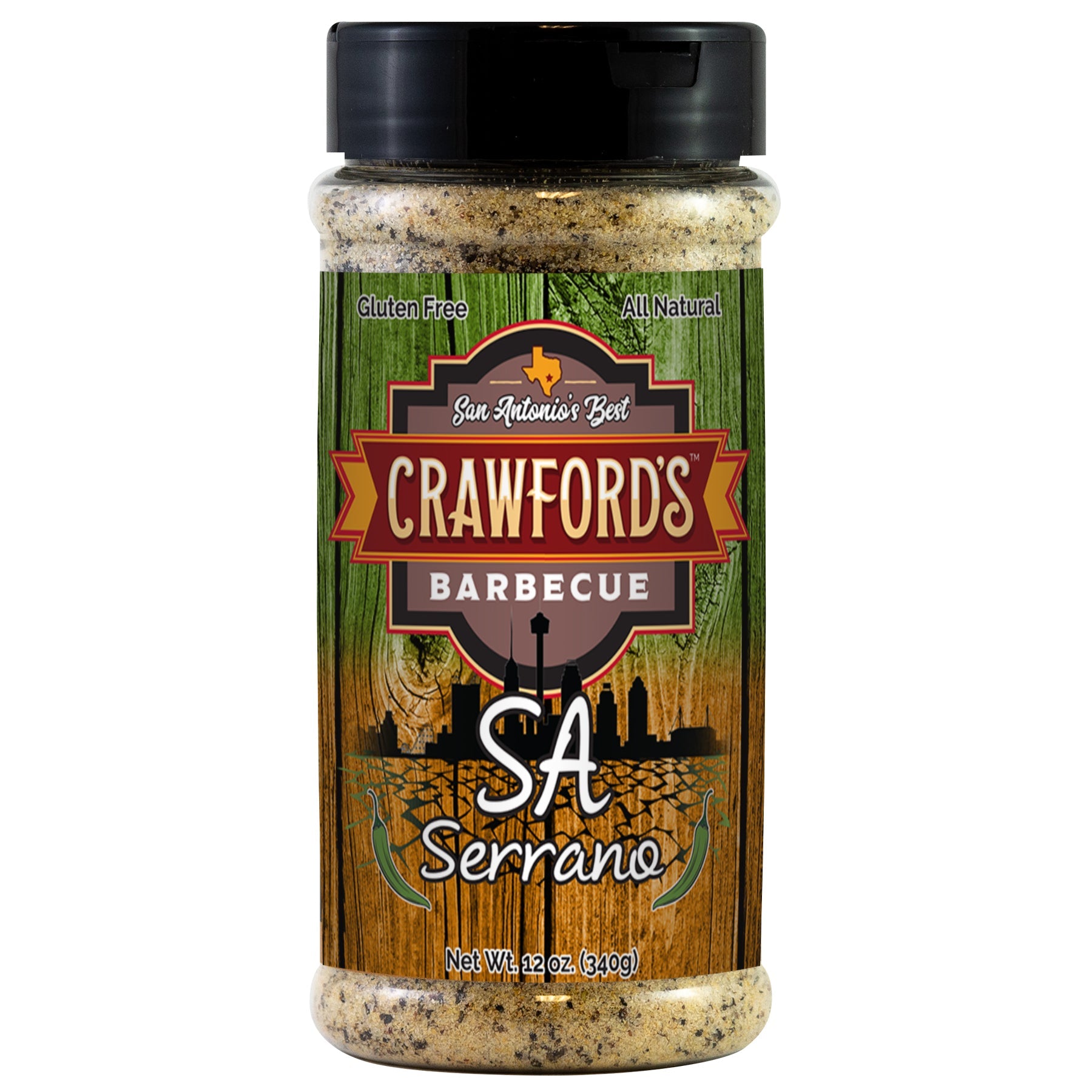 Crawford's Barbecue - Serrano Rub