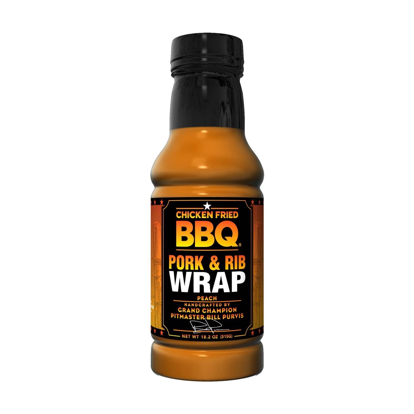 Chicken Fried BBQ - Peach - Pork & Rib Wrap