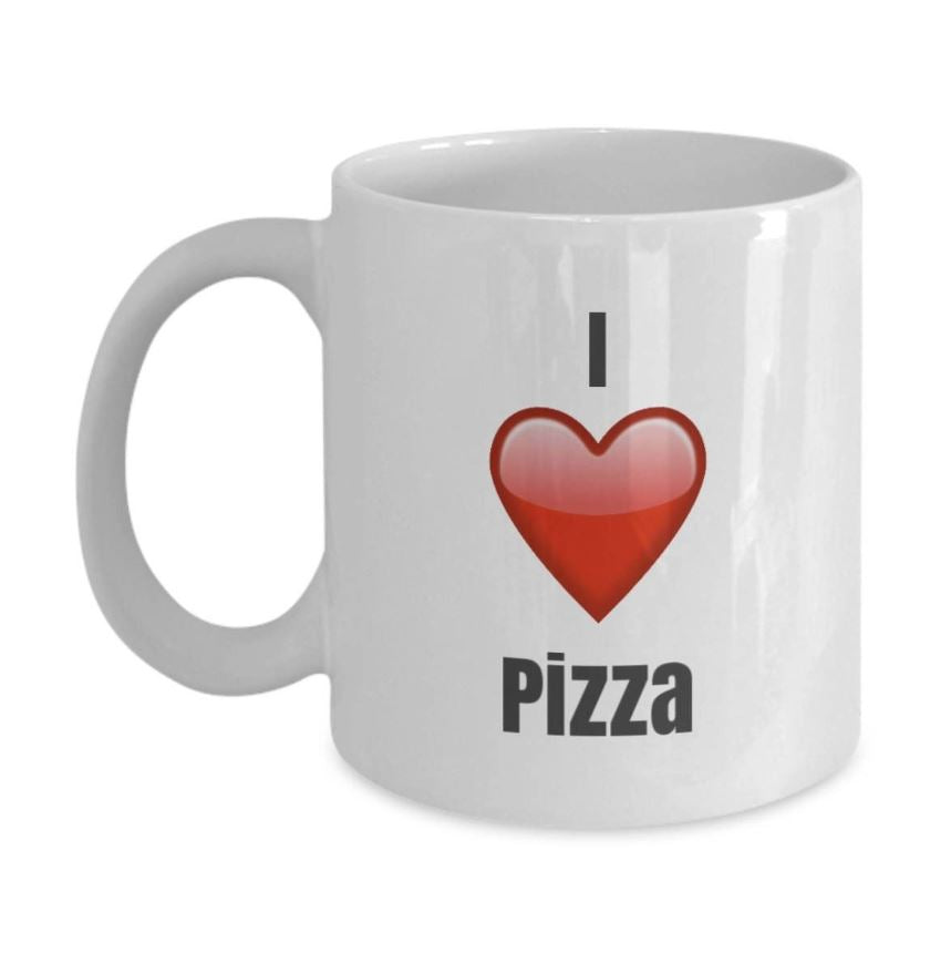 Custom Happy - I Love Pizza Mug