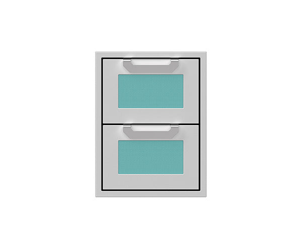 Hestan - 16" Outdoor Double Storage Drawers