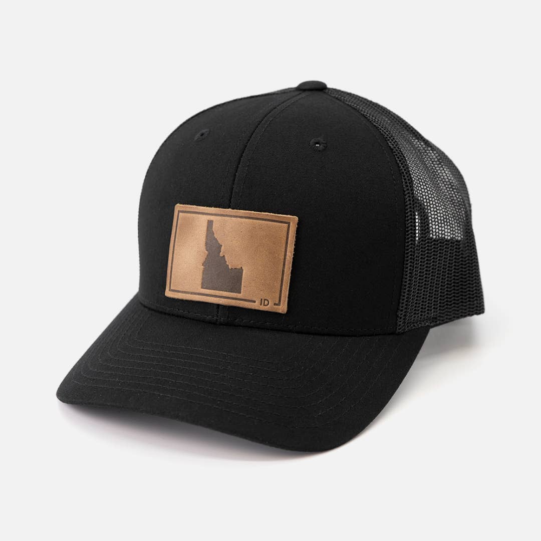 Range Leather Co - Idaho Silhouette Hat - Black