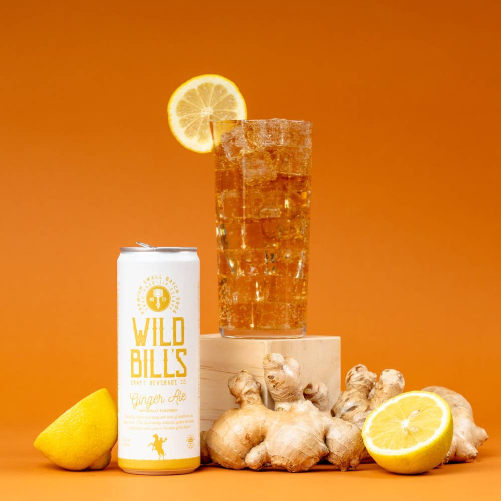 Wild Bill's Craft Beverage - Ginger Ale Soda