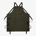 Hedley & Bennett - The All Day Crossback Apron - Olive Green