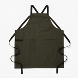 Hedley & Bennett - The All Day Crossback Apron - Olive Green