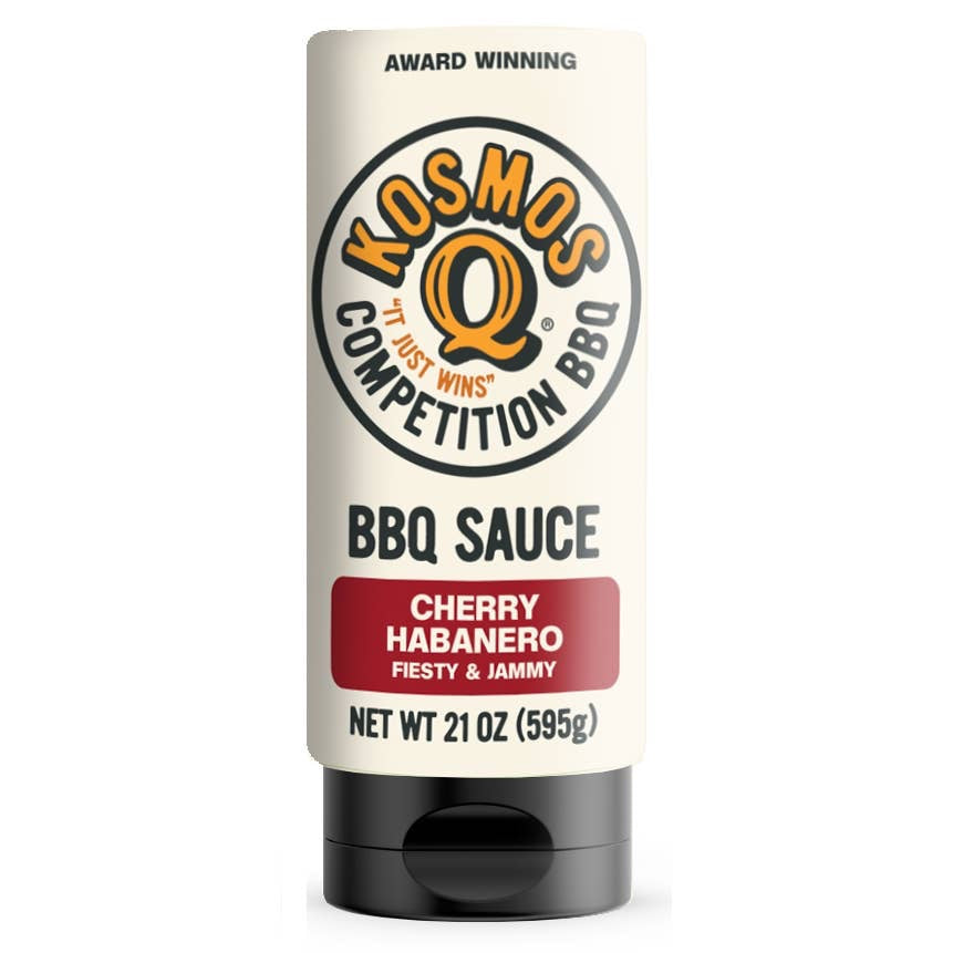 Kosmos Q - Cherry Apple Habanero BBQ Sauce (21 oz)