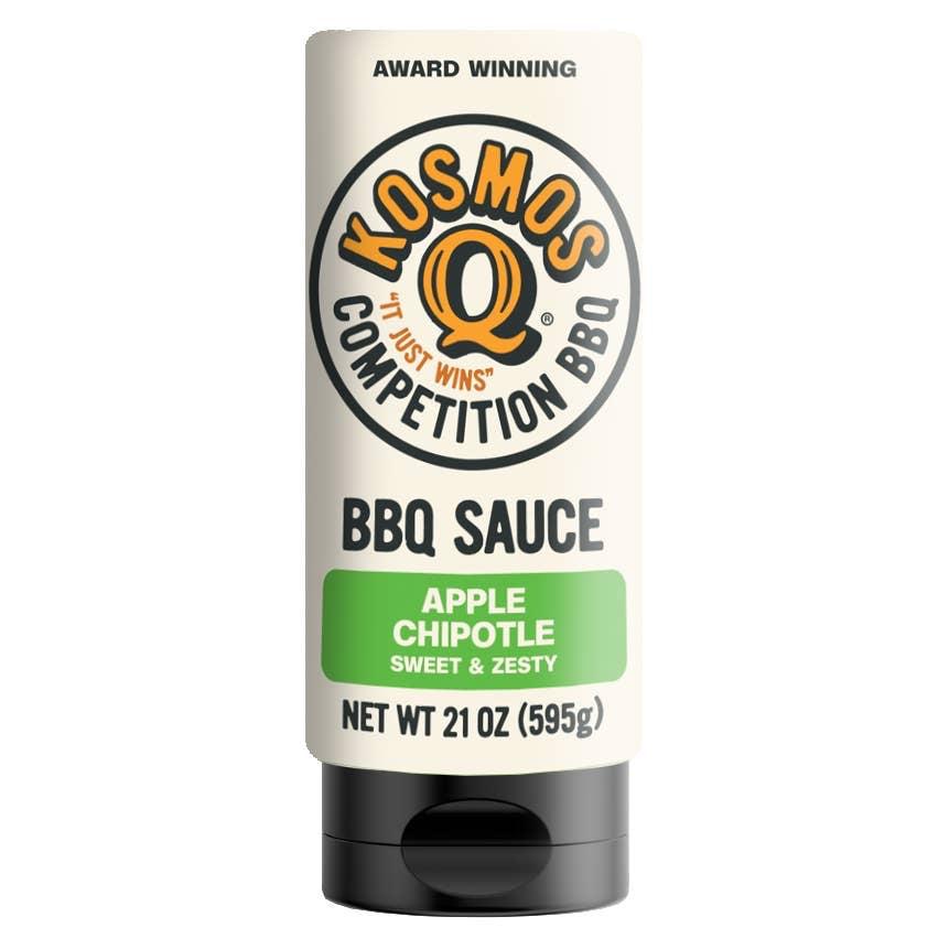 Kosmos Q - Sweet Apple Chipotle BBQ Sauce (21 oz)