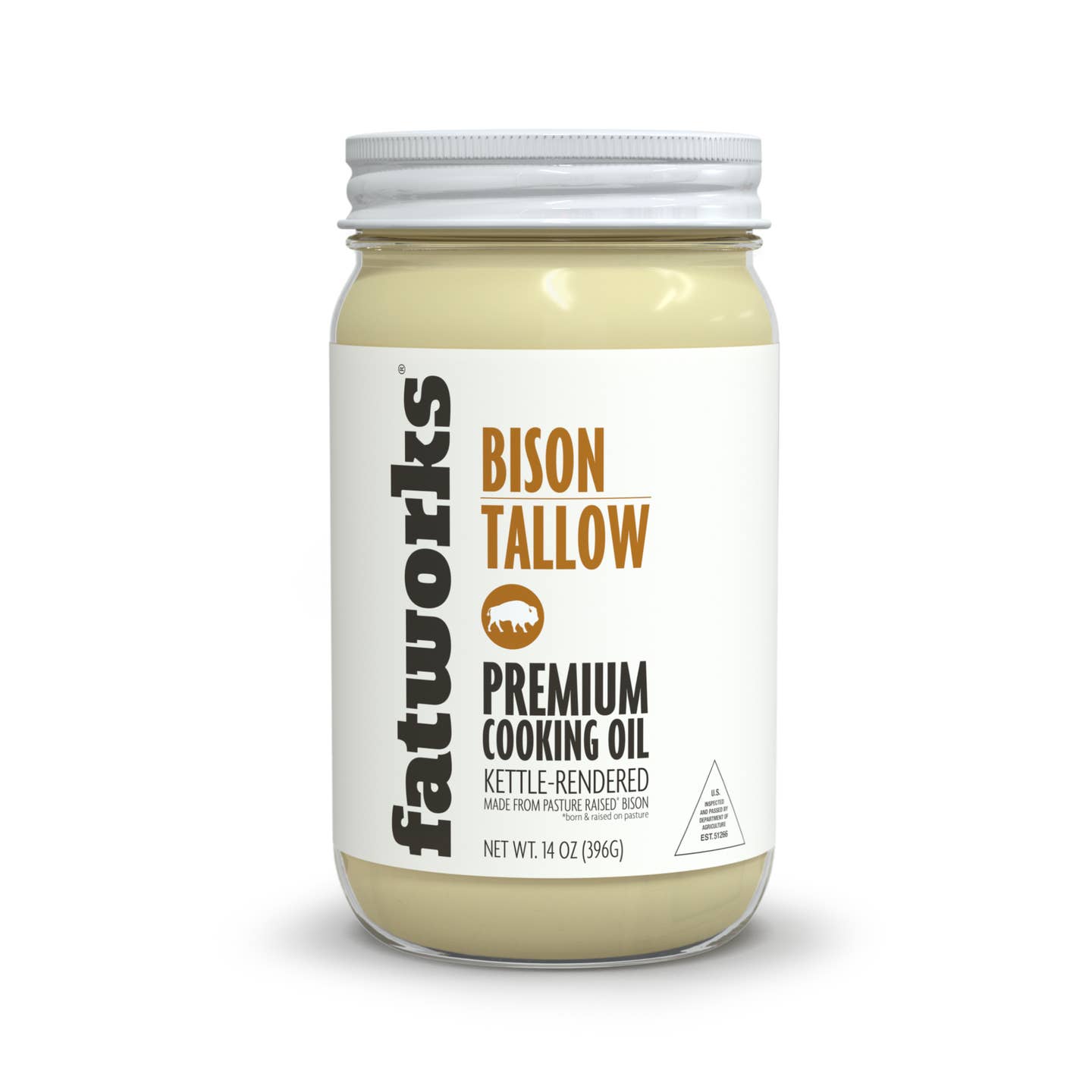 Fatworks - Bison Tallow (14oz)