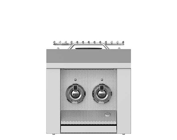 Hestan - 12" Aspire Double Side Burner