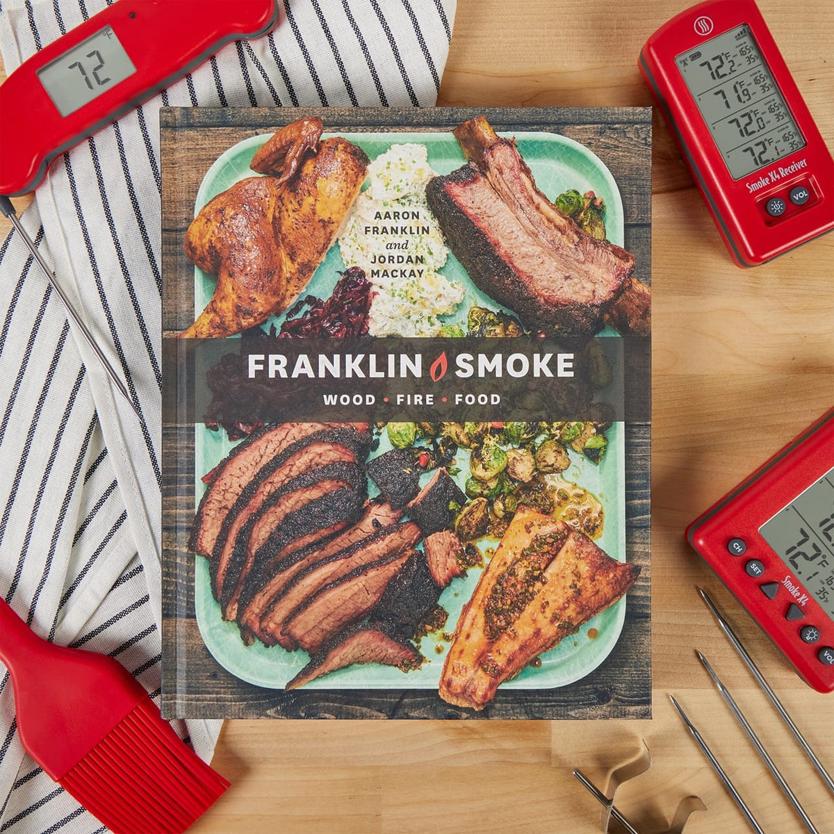 Franklin Smoke: Wood. Fire. Food. by Aaron Franklin