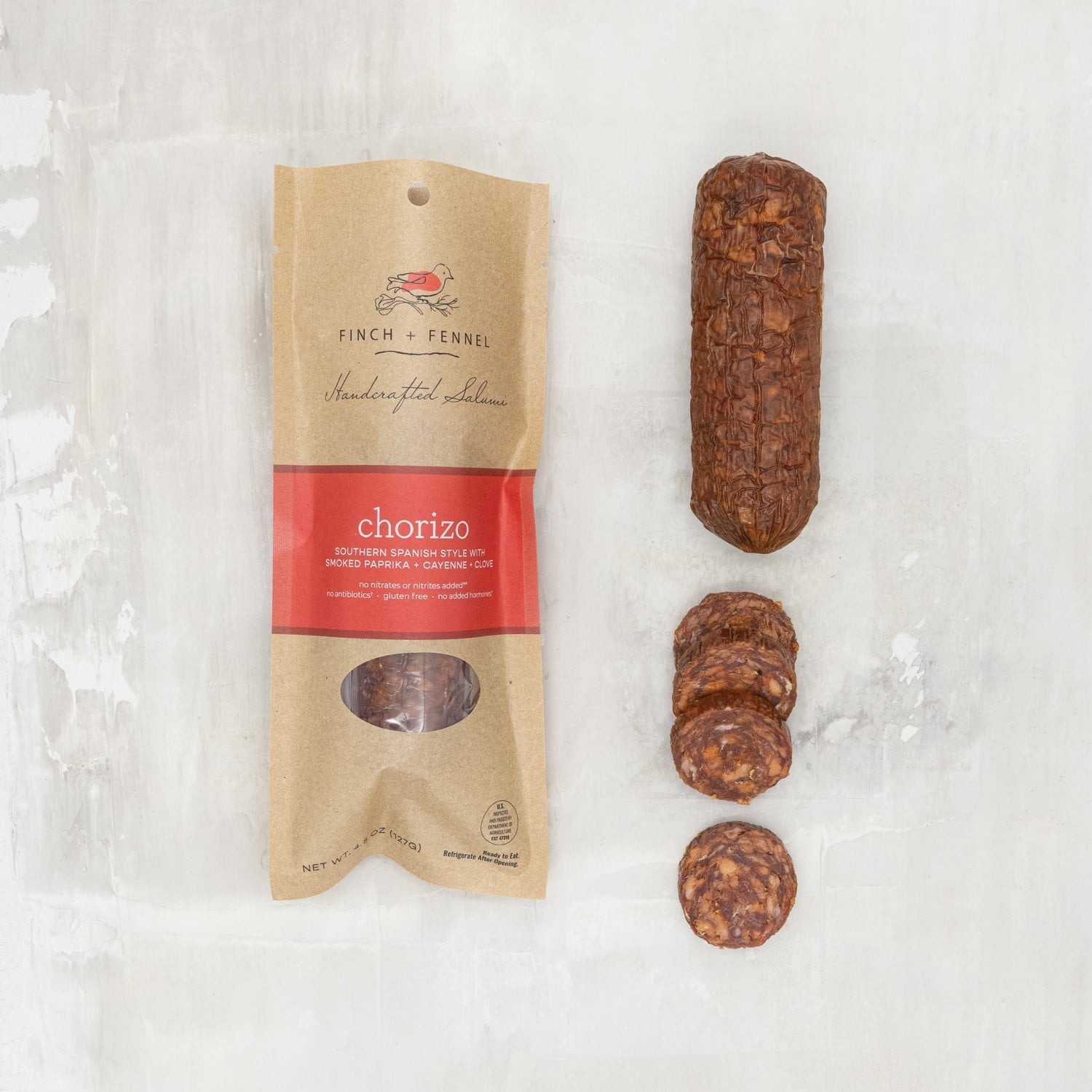 Finch + Fennel - Chorizo Salumi