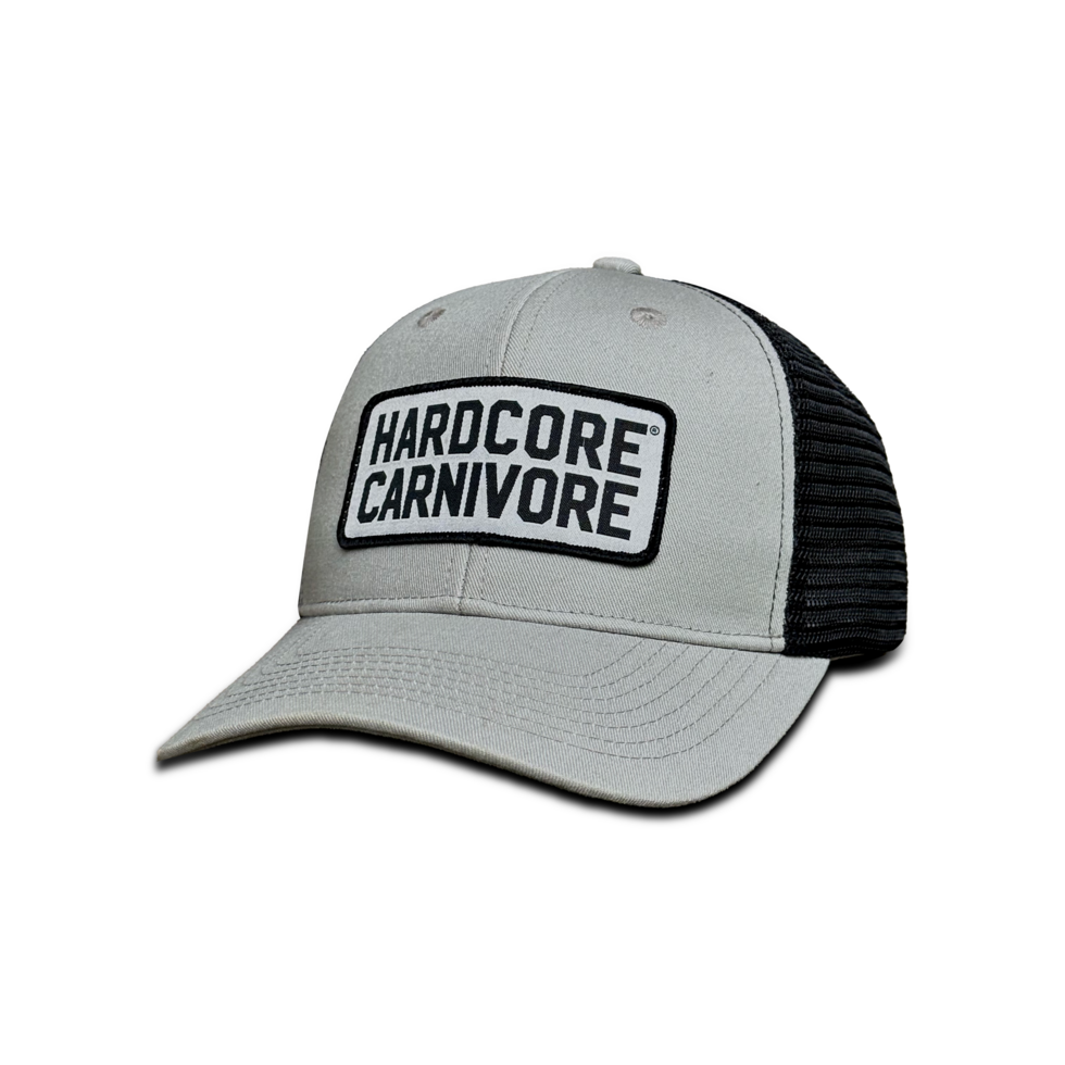 Hardcore Carnivore - Smoke Gray Patch Hat