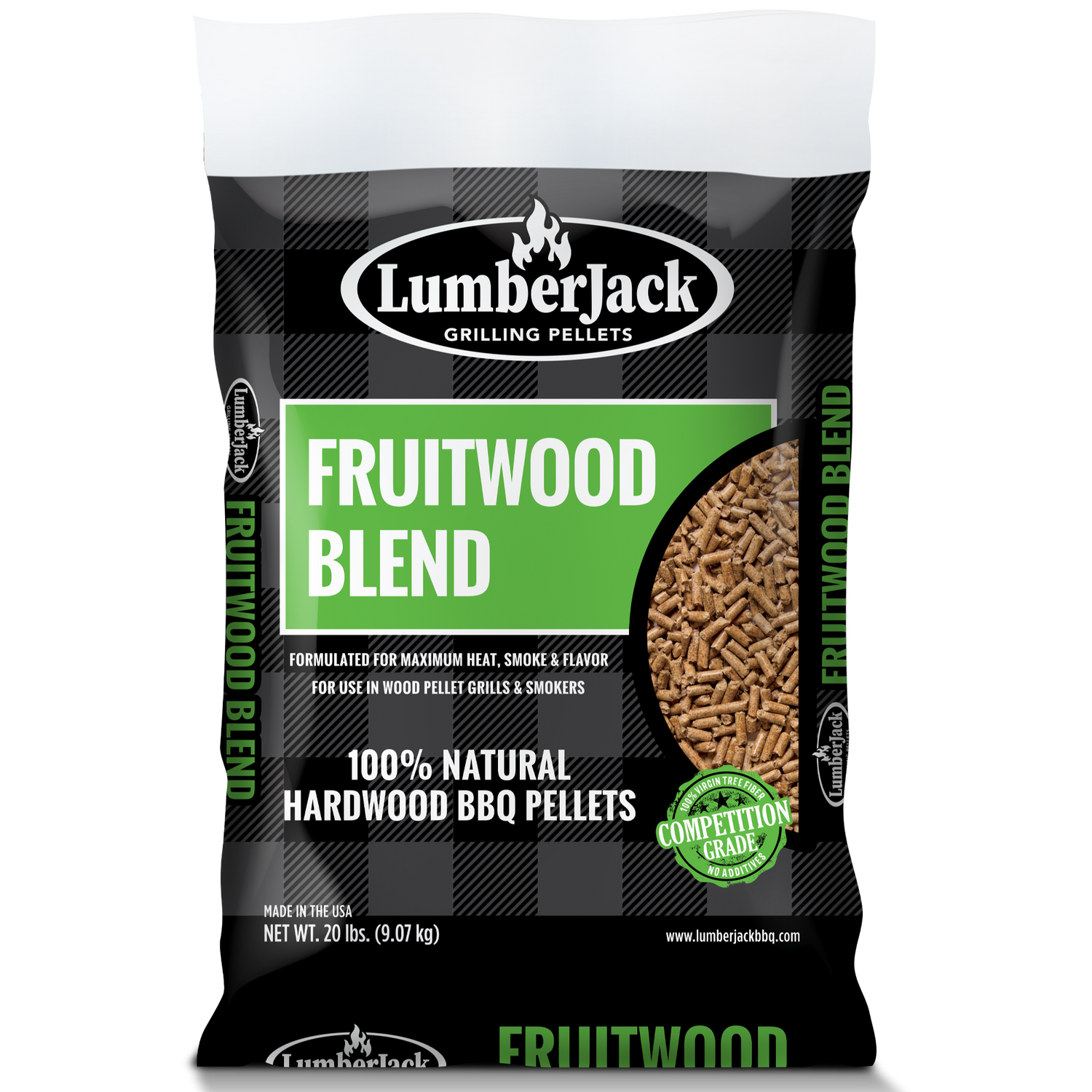Lumberjack Pellets - Fruitwood Blend