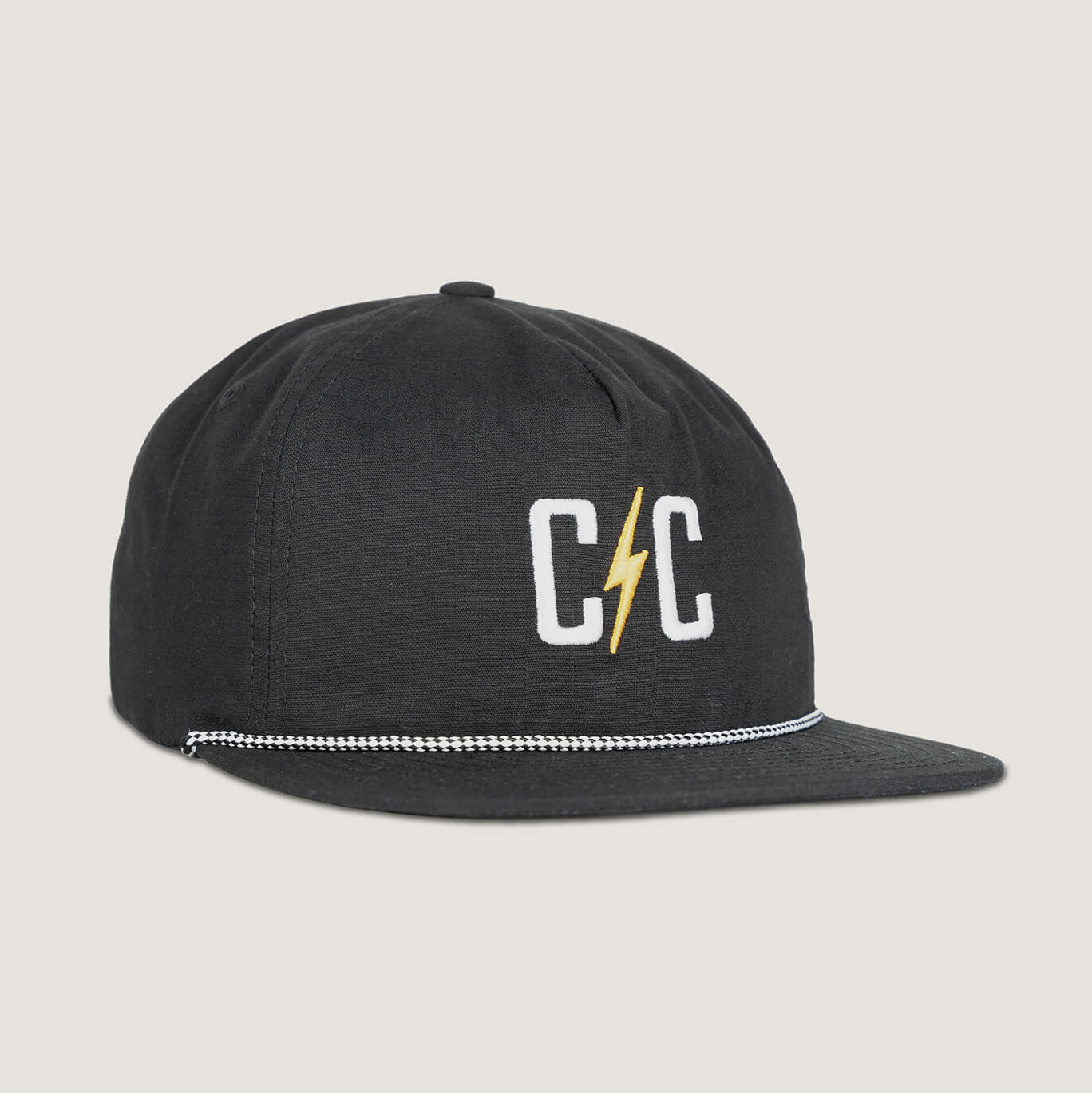 Cowboy Cool - Bolt Flat Bill Rope Hat