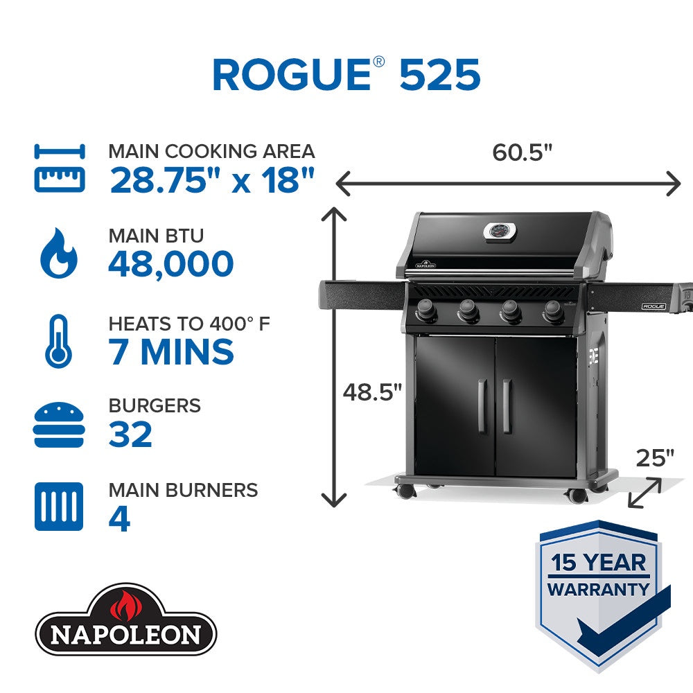 Napoleon - Rogue 525 - Black