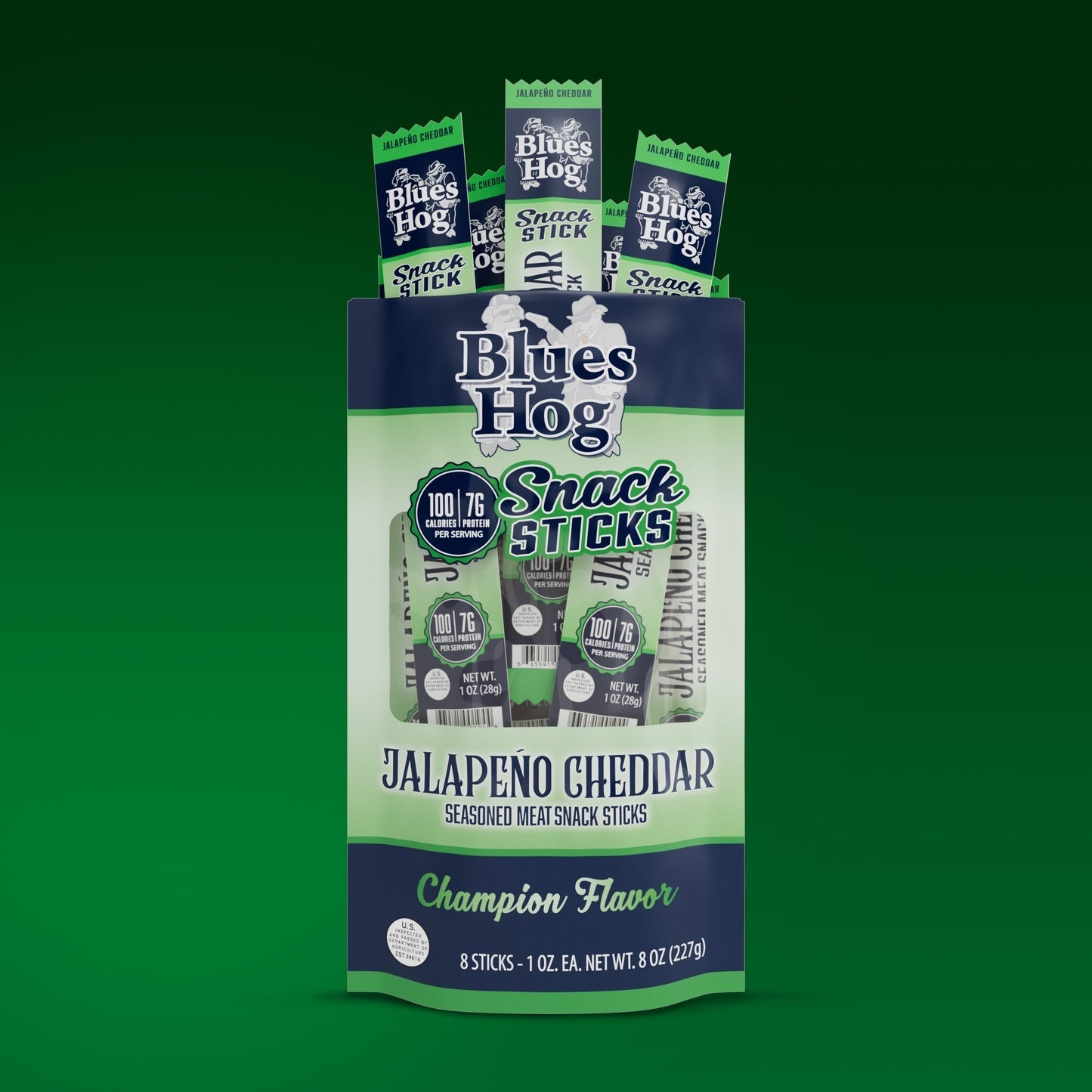 Blues Hog - Jalapeno Cheddar Snack Sticks