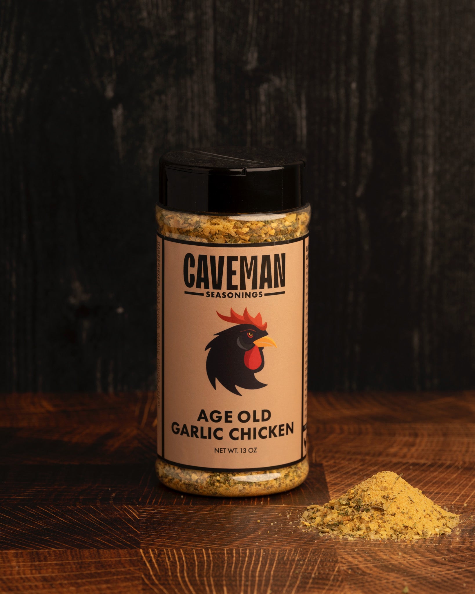 Caveman Seasonings - Age Old Garlic Chicken 13oz