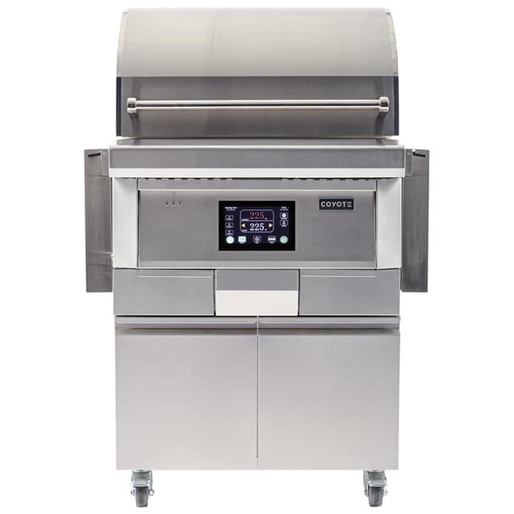 Coyote - 28" Free Standing Pellet Grill