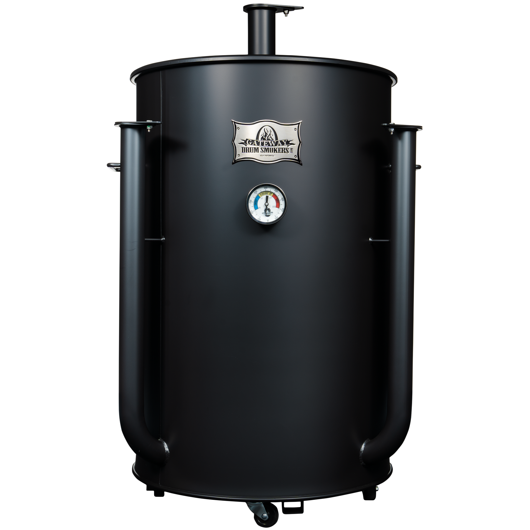 Gateway Drum Smokers - Straight Up 55G - Matte Black