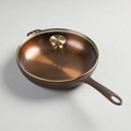 Smithey Ironware - No. 11 Deep Skillet + Glass Lid