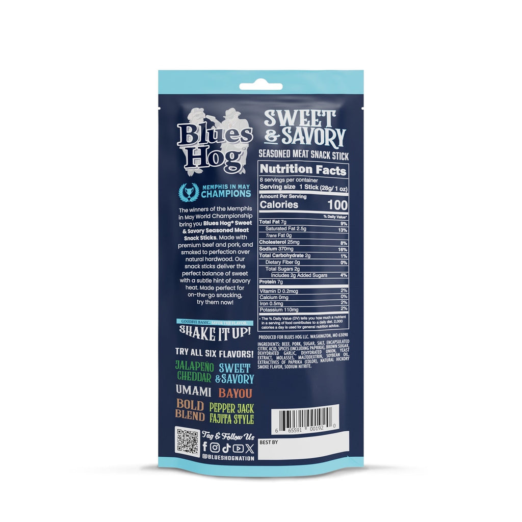 Blues Hog - Sweet & Savory Snack Sticks