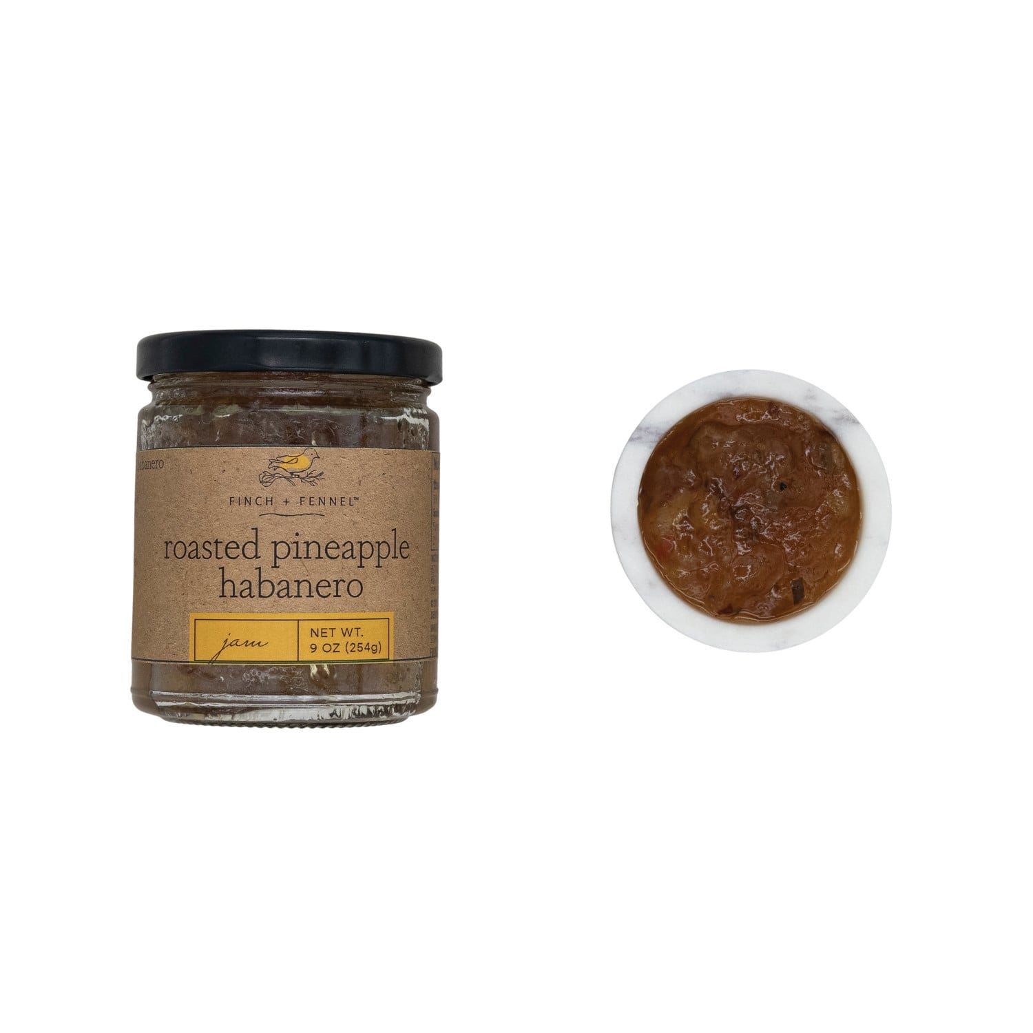 Finch + Fennel - Roasted Pineapple Habanero Jam