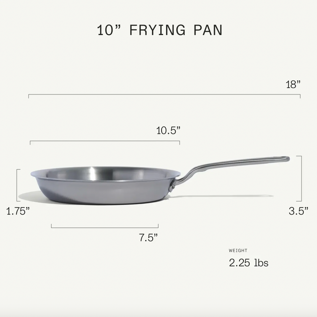 Made In - 10" Stainless Steel Italian Frying Pan